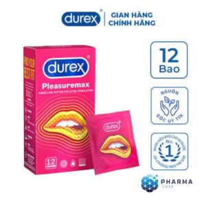 Bao Cao Su Durex Pleasuremax (gân và hạt)