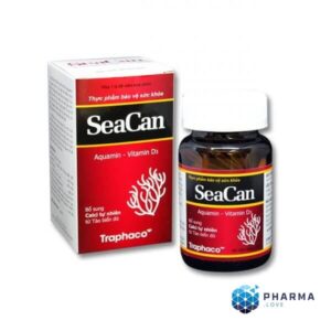 Viên SeaCan bổ sung Calci tự nhiên từ tảo biển đỏ hộp 60 viên